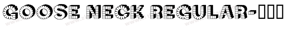 Goose Neck Regular字体转换